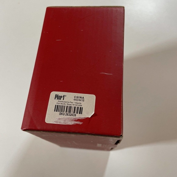 Pier 1 Imports Salt and Pepper Shakers Snowman Santa NIB Christmas Holiday Decor - Picture 7 of 7